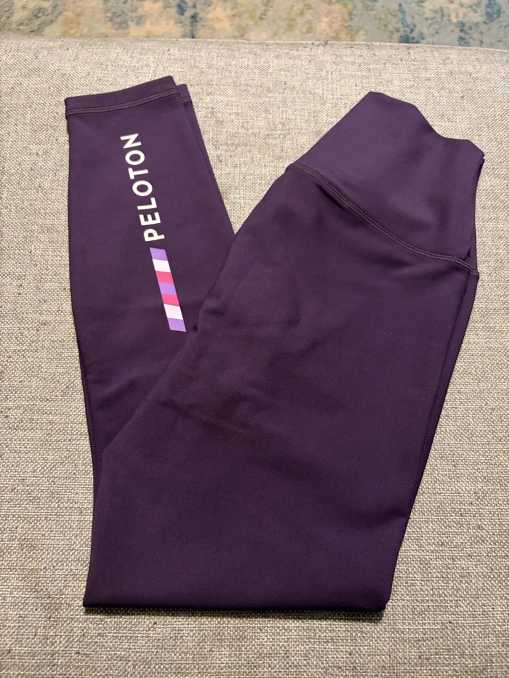 Peloton Deep Purple Seamless Cadent Leggings - Picture 7 of 7